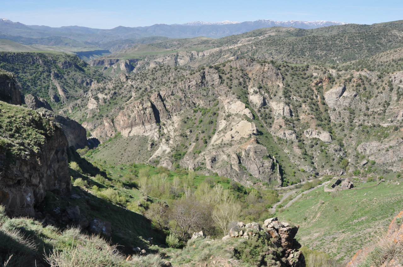 Ущелье реки Арпа, image of landscape/habitat.