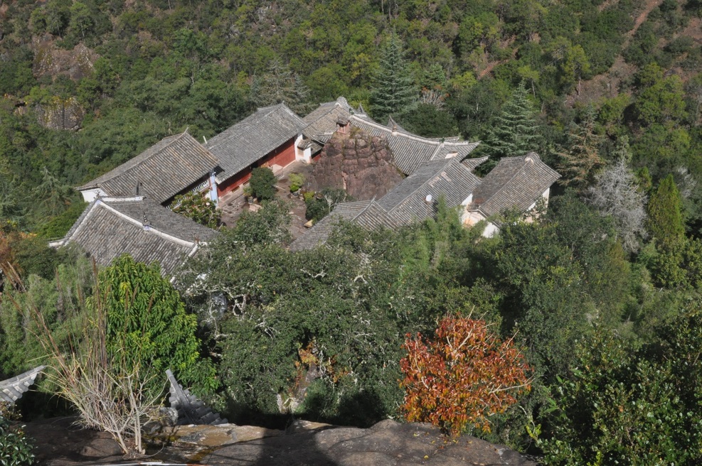Окрестности храма Шицзхон, изображение ландшафта.