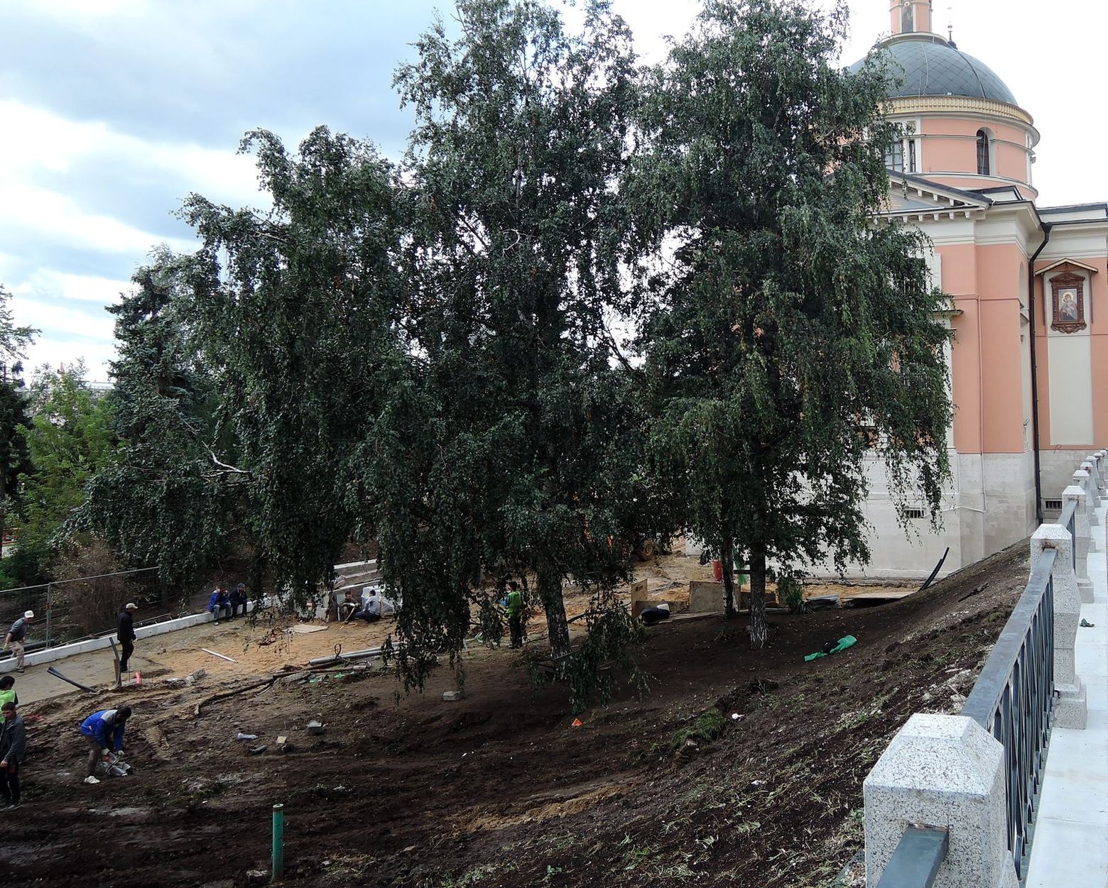 Парк Зарядье, image of landscape/habitat.