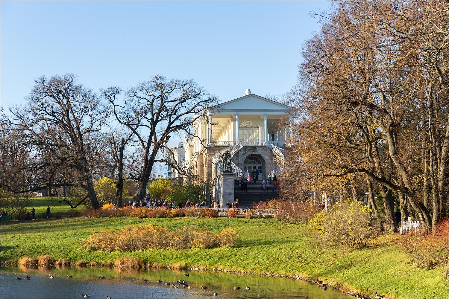 Город Пушкин, image of landscape/habitat.