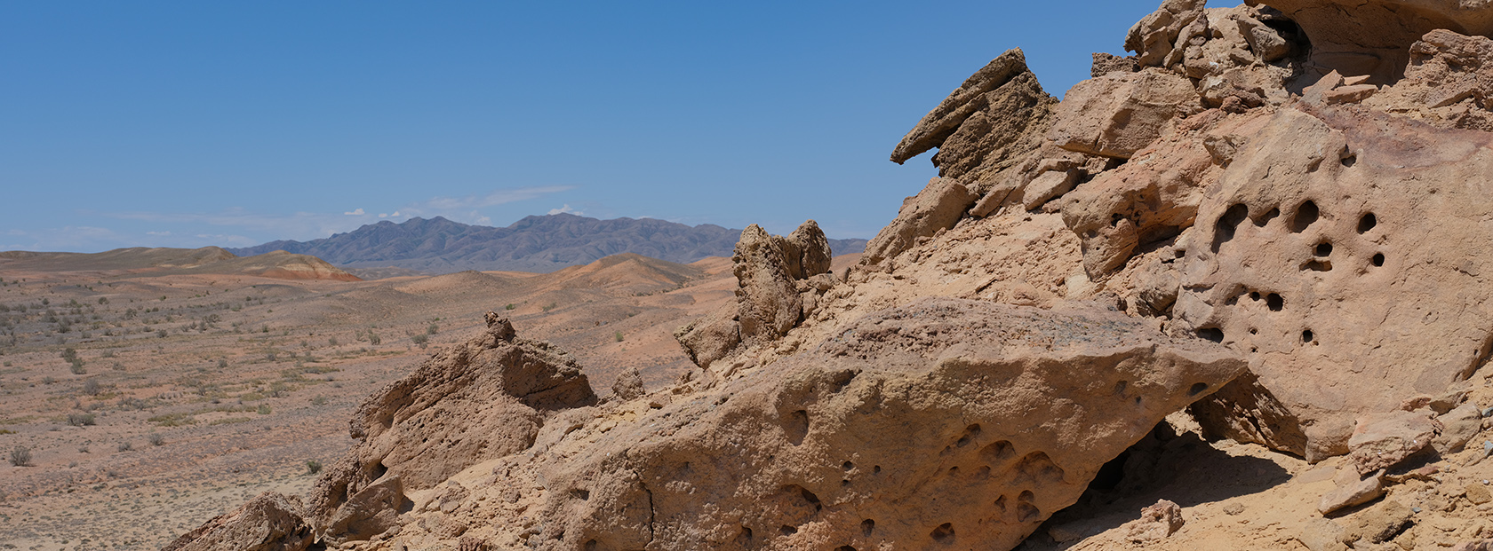 Горы Улькен-Богуты, image of landscape/habitat.