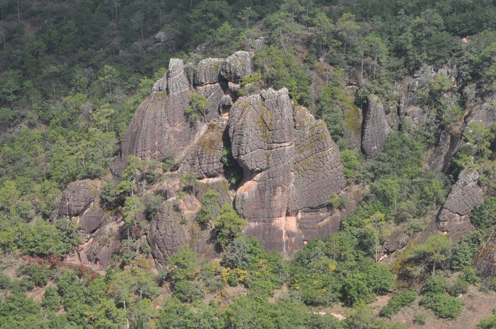 Окрестности храма Шицзхон, image of landscape/habitat.