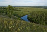 Окрестности деревни Комарово, image of landscape/habitat.