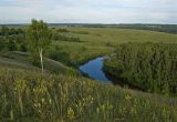 Окрестности деревни Комарово, image of landscape/habitat.