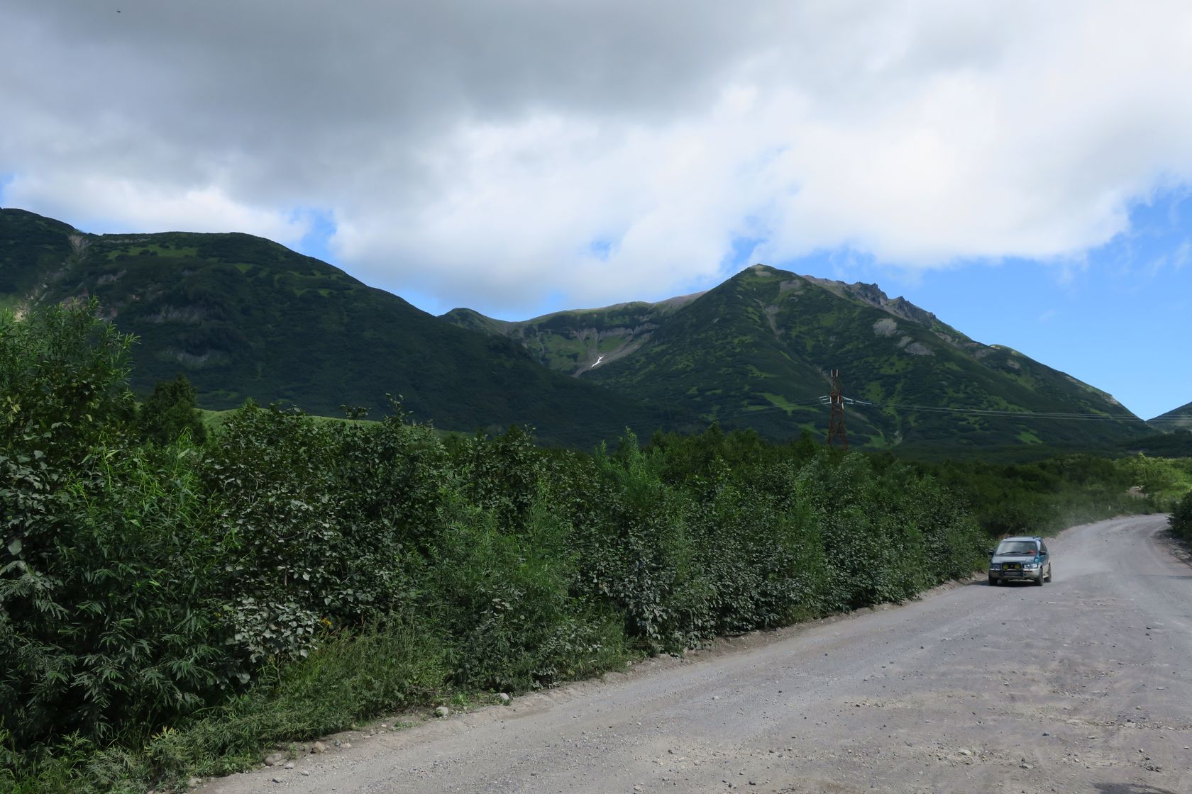 Мост через Паратунку, изображение ландшафта.