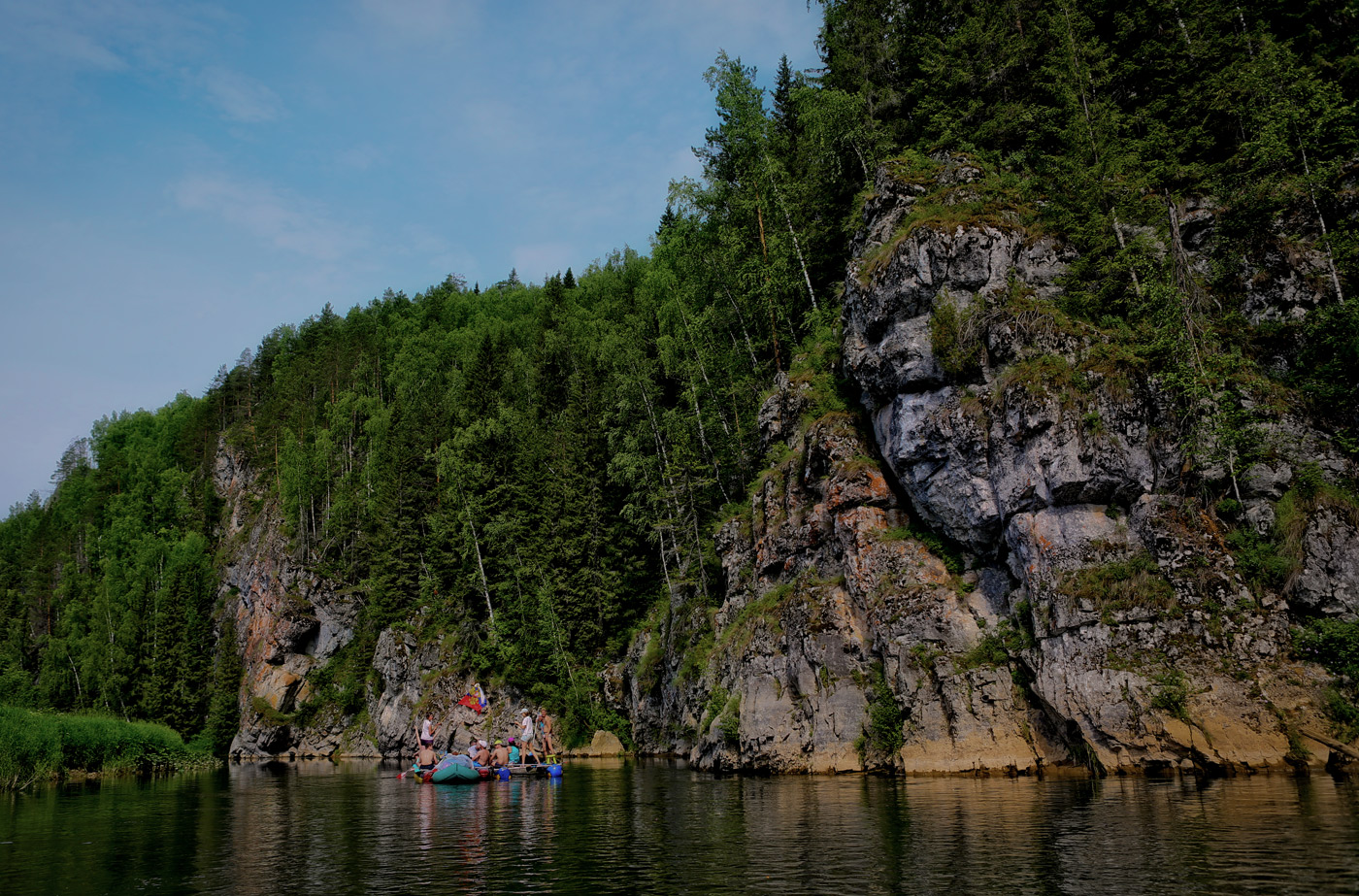 Низовья и устье Койвы, image of landscape/habitat.