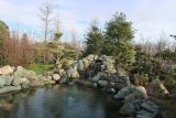 Японский сад в парке Галицкого, изображение ландшафта.