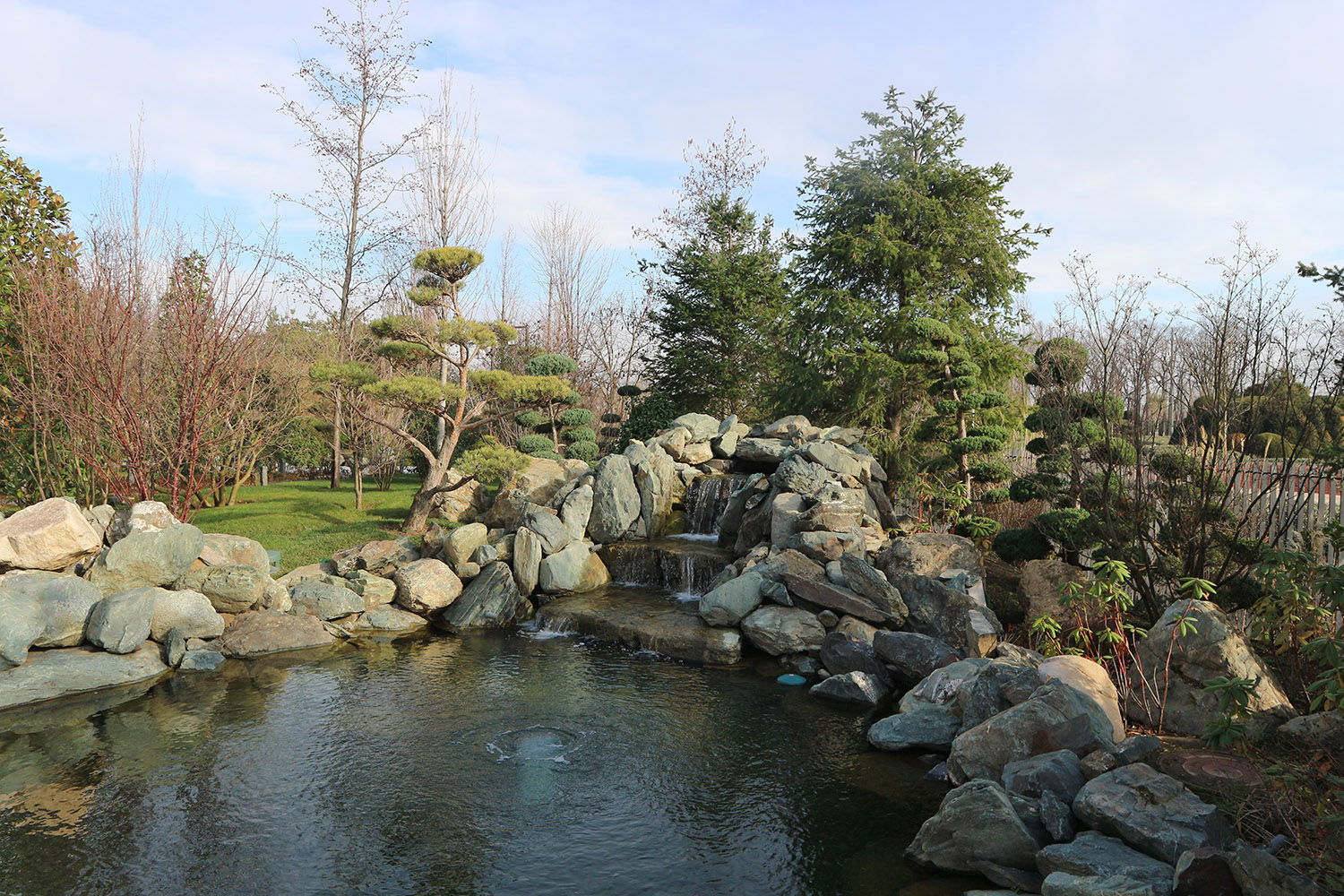 Японский сад в парке Галицкого, image of landscape/habitat.