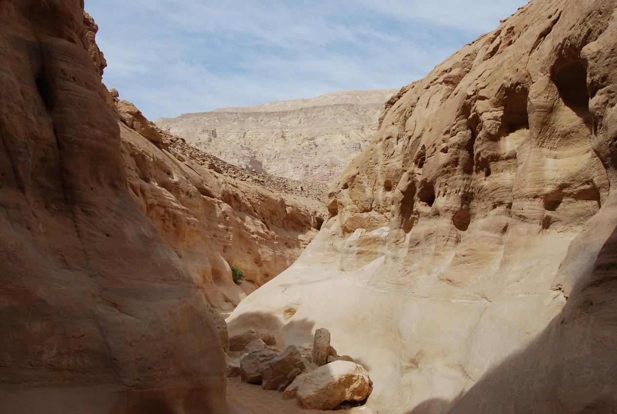 Цветной каньон, изображение ландшафта.