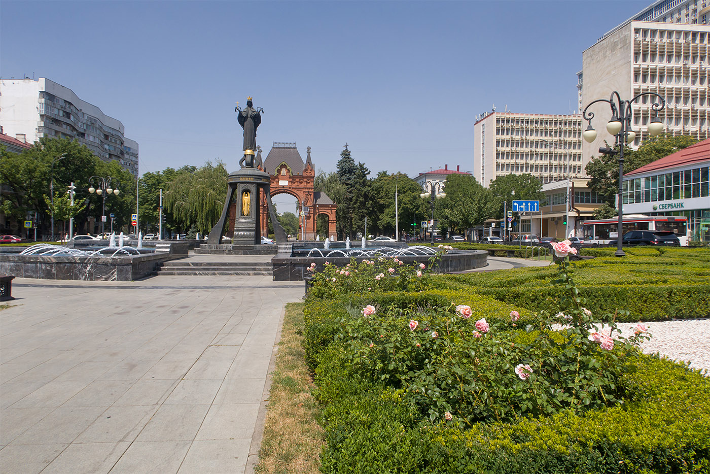 Александровский бульвар, изображение ландшафта.