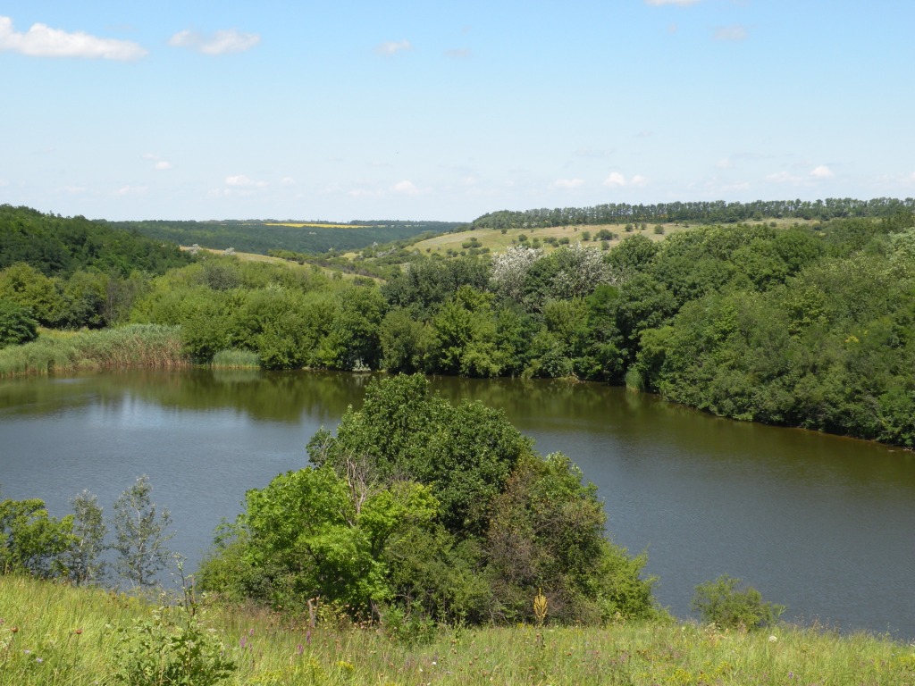 Верховья реки Самоткань, изображение ландшафта.