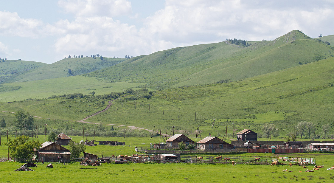 Тигирек, изображение ландшафта.