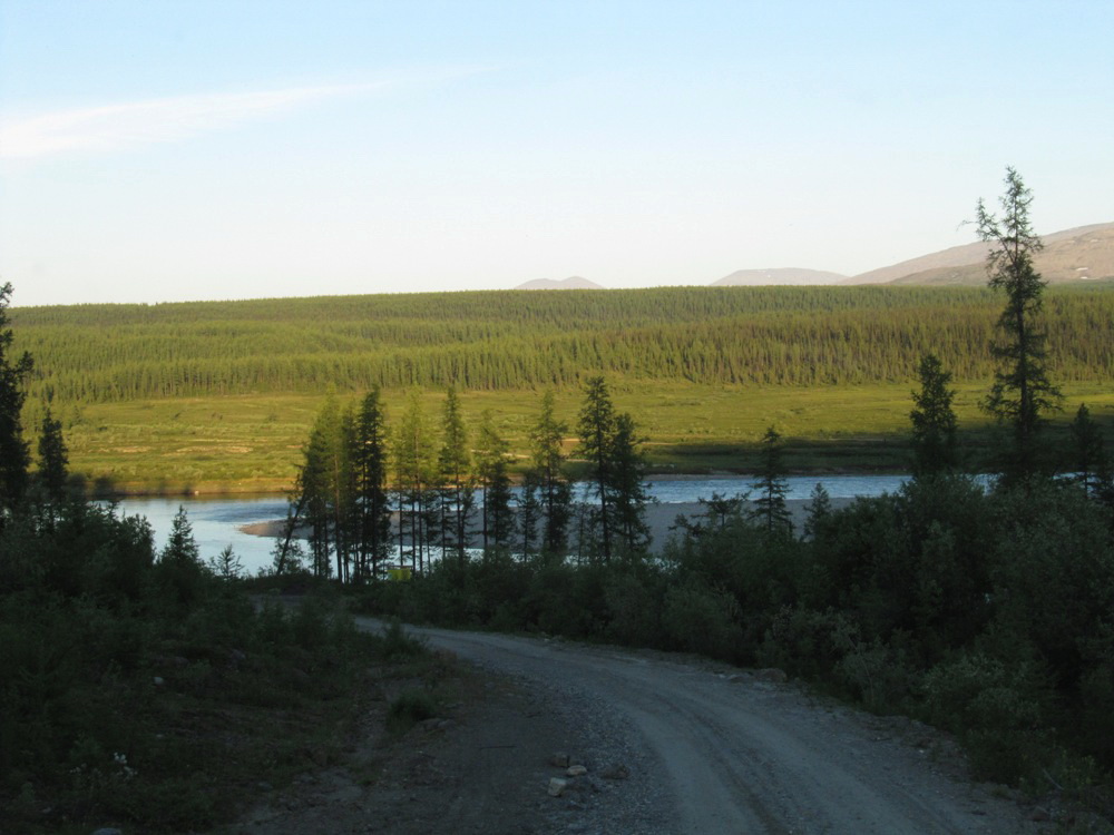 Кожим-переправа, image of landscape/habitat.