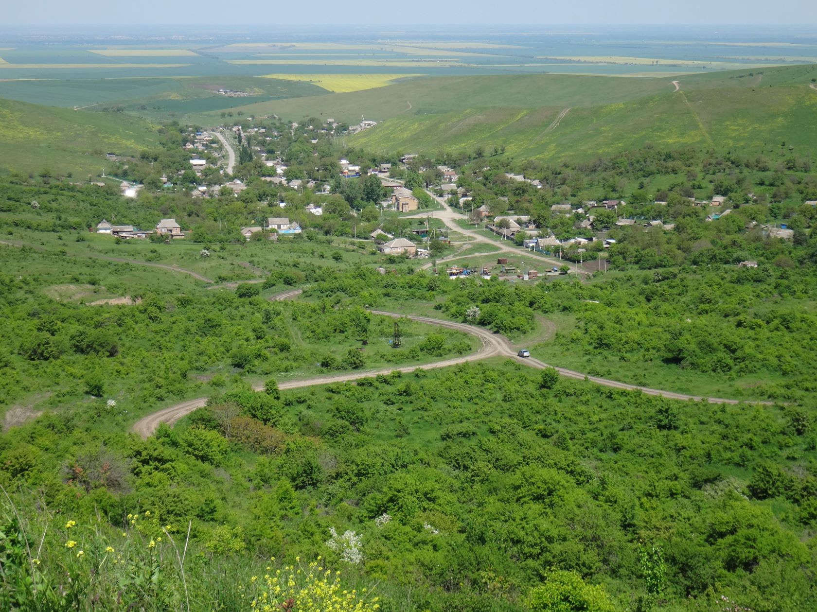 Терский хребет, изображение ландшафта.