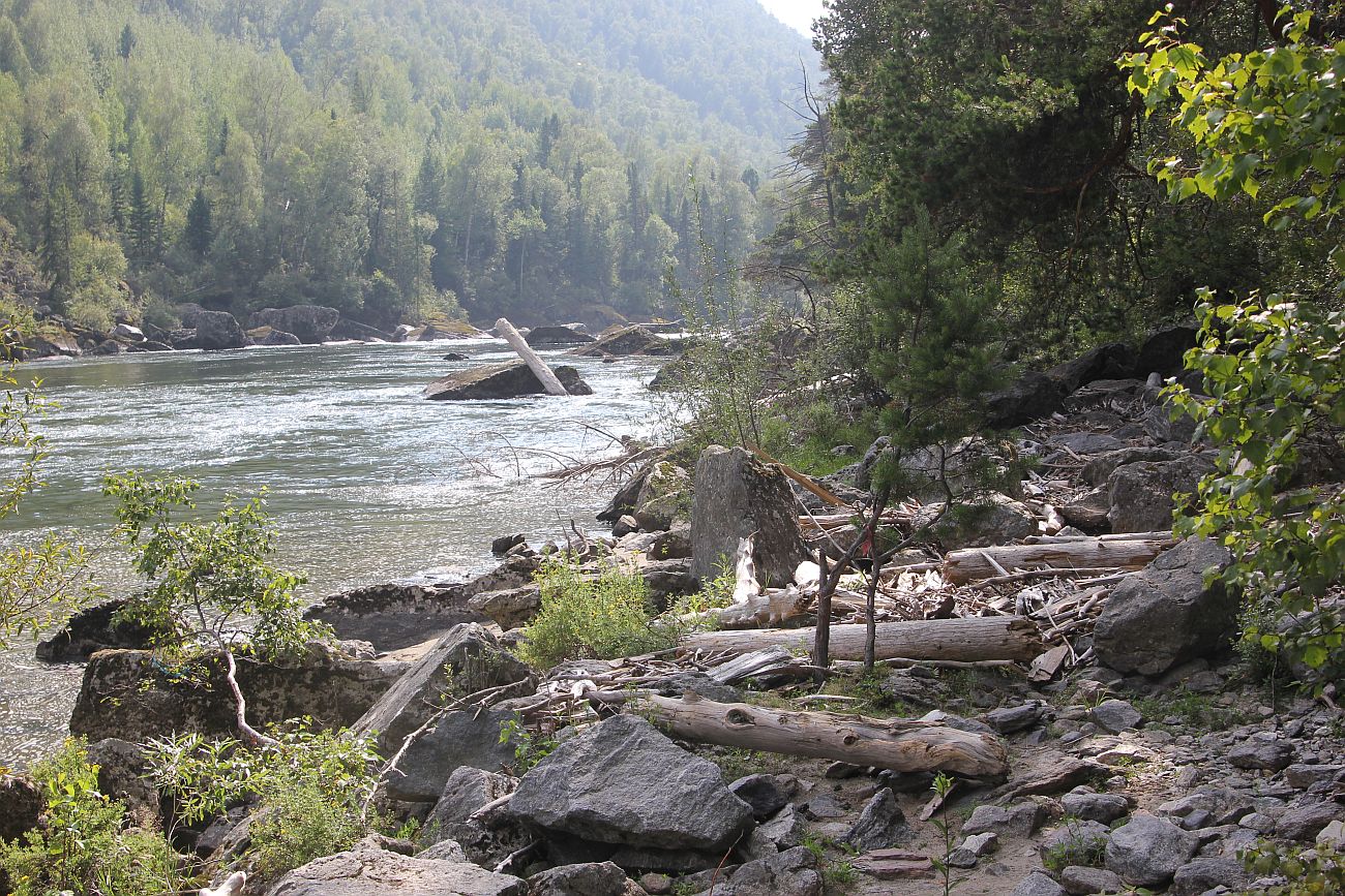 Окрестности водопада Учар, image of landscape/habitat.