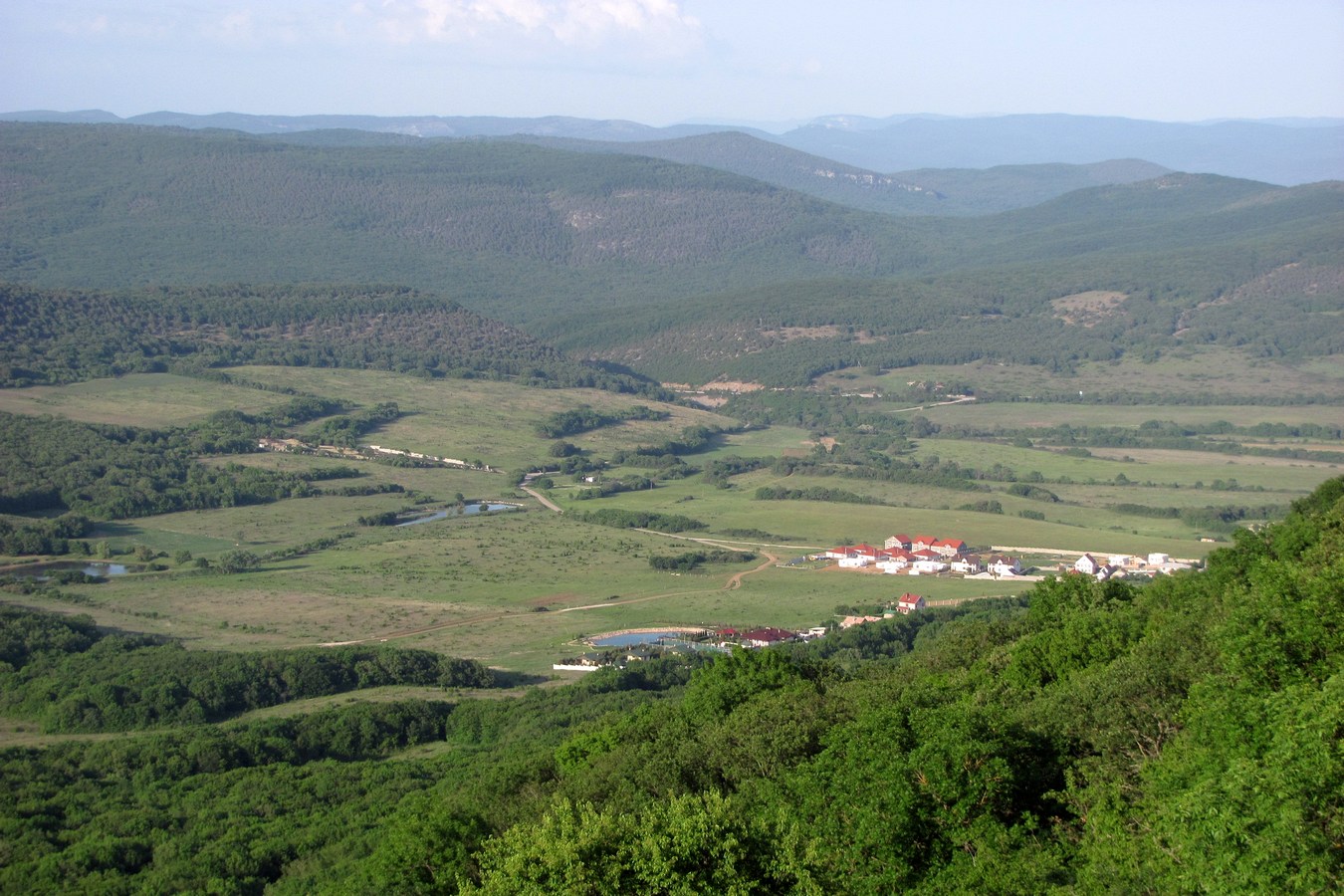 Варнутская долина, изображение ландшафта.