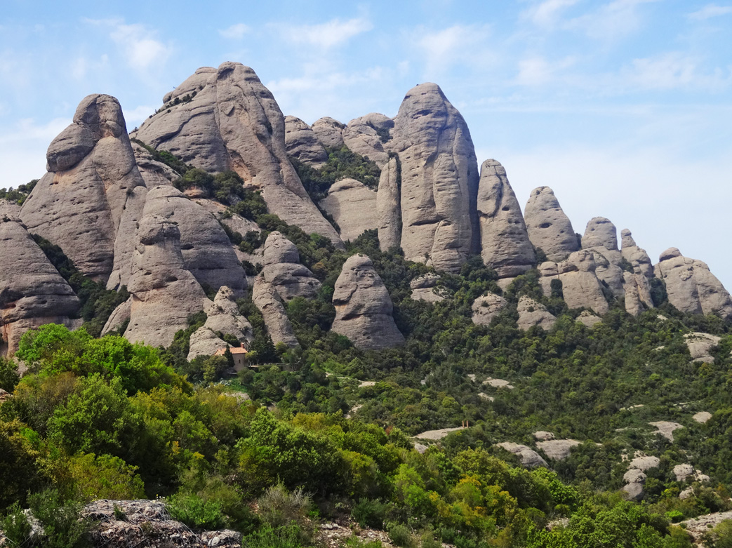 Гора Монтсеррат, image of landscape/habitat.