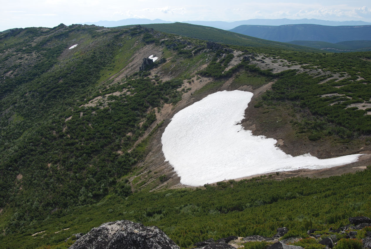 Перевал Снежный, изображение ландшафта.