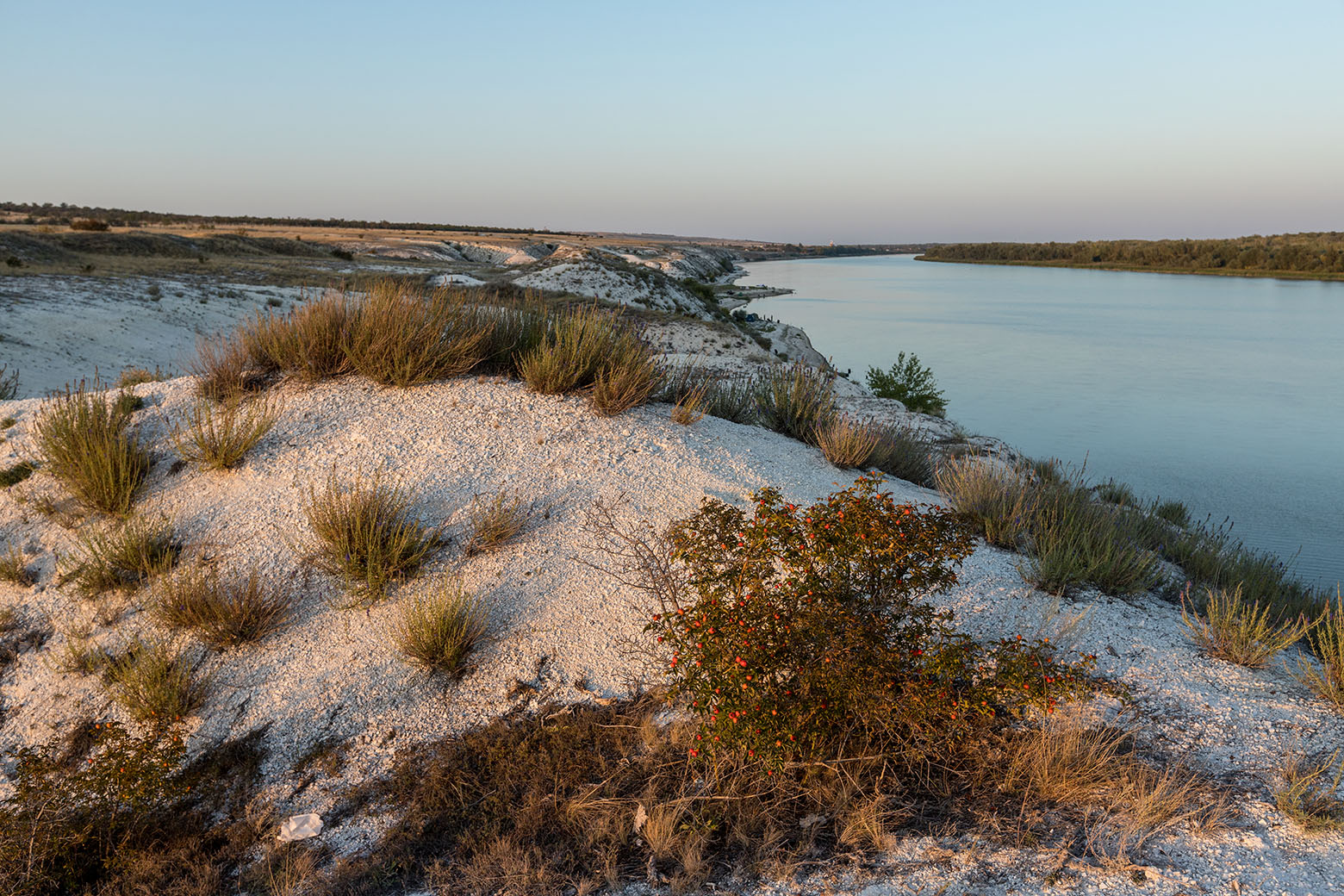 Окрестности станицы Голубинская, image of landscape/habitat.