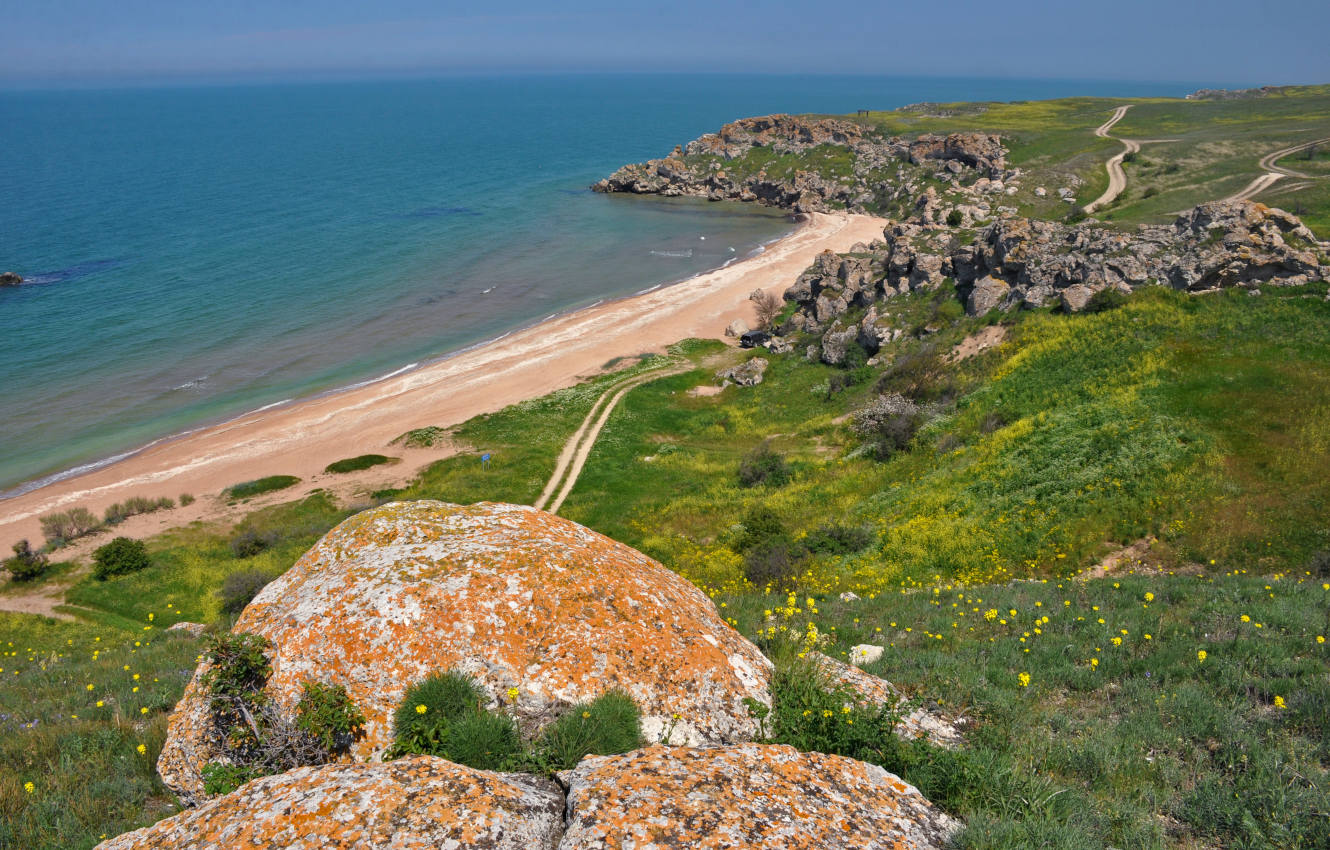 Коровья бухта, изображение ландшафта.