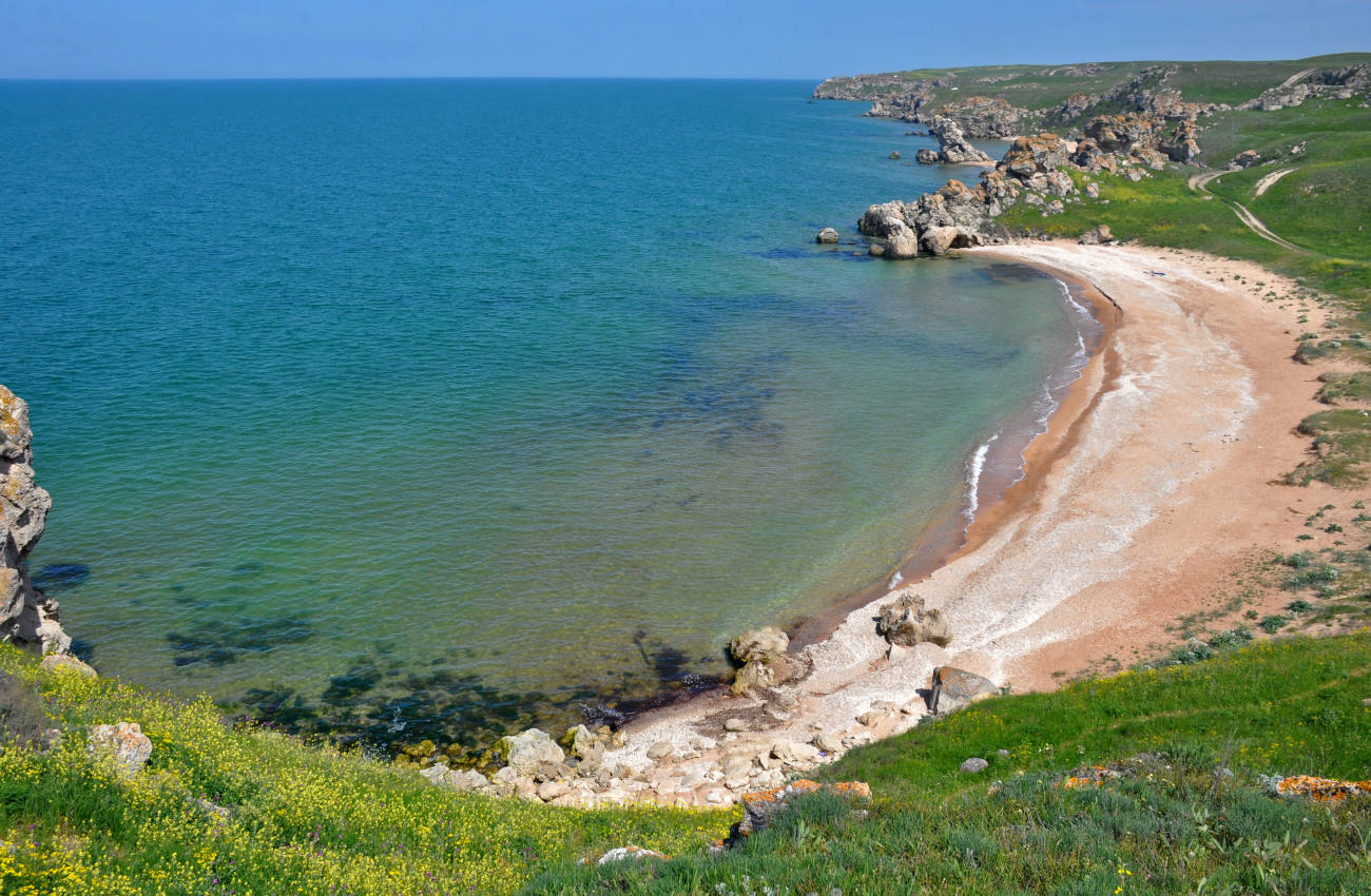 Коровья бухта, image of landscape/habitat.