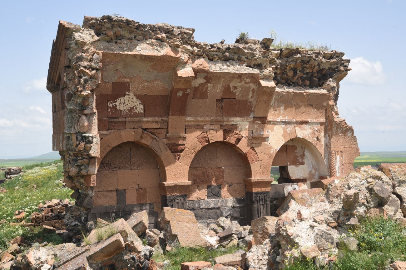 Окрестности бывшего города Ани, изображение ландшафта.