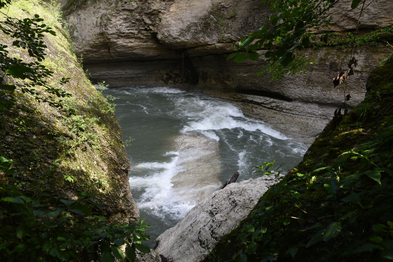 Хаджохская теснина, image of landscape/habitat.