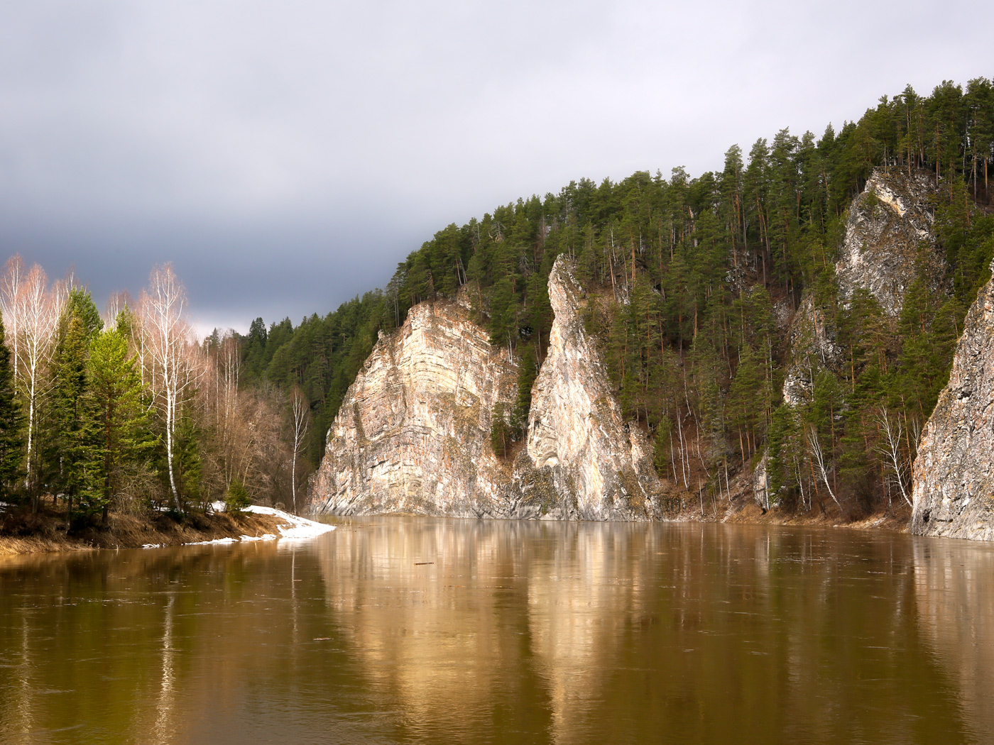 Камень Дужной и его окрестности, image of landscape/habitat.