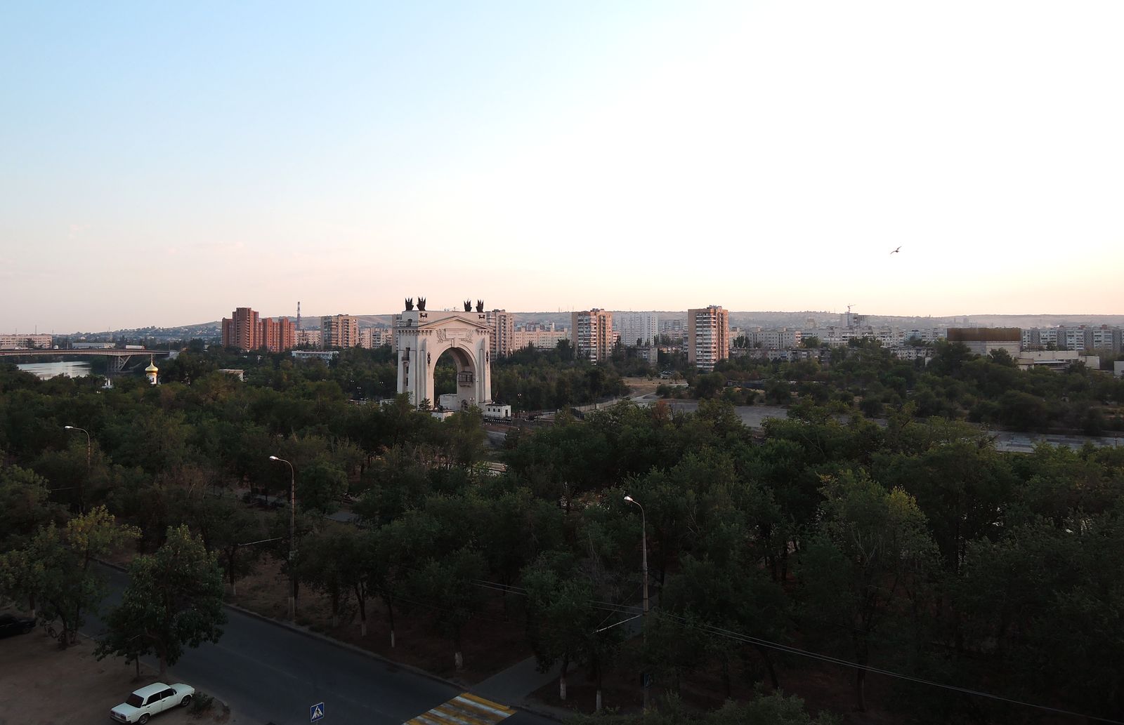 Красноармейский район Волгограда, image of landscape/habitat.