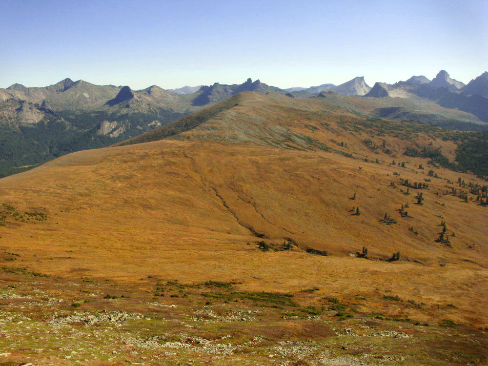 Локаторная гора, изображение ландшафта.