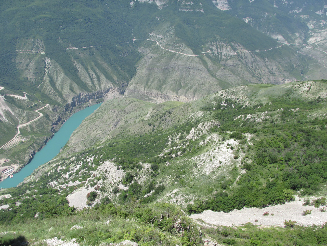 Сулакский каньон, image of landscape/habitat.