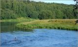 Перекат Рождественский, image of landscape/habitat.