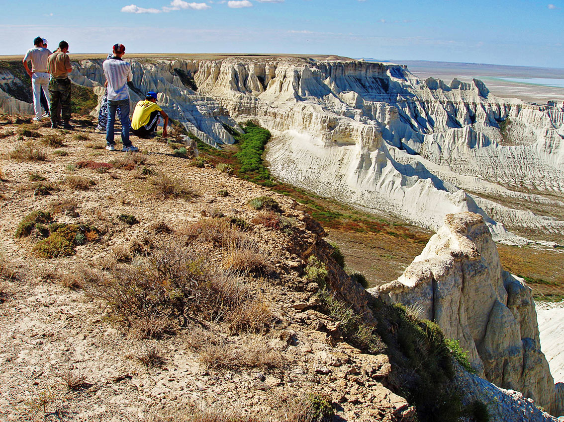 Меловое плато Актолагай, image of landscape/habitat.