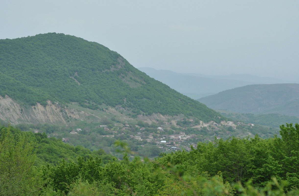 Окрестности деревни Ннги, image of landscape/habitat.