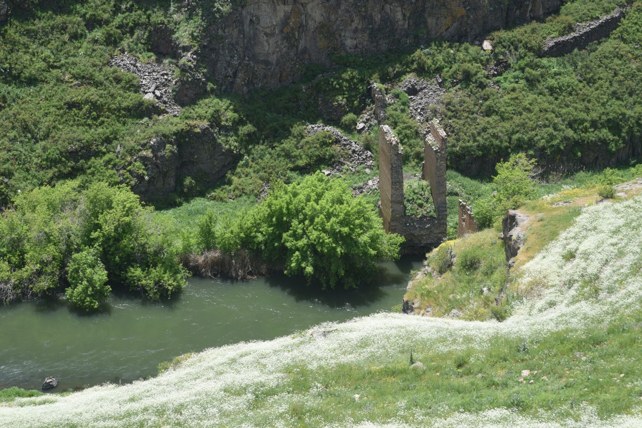 Окрестности бывшего города Ани, изображение ландшафта.