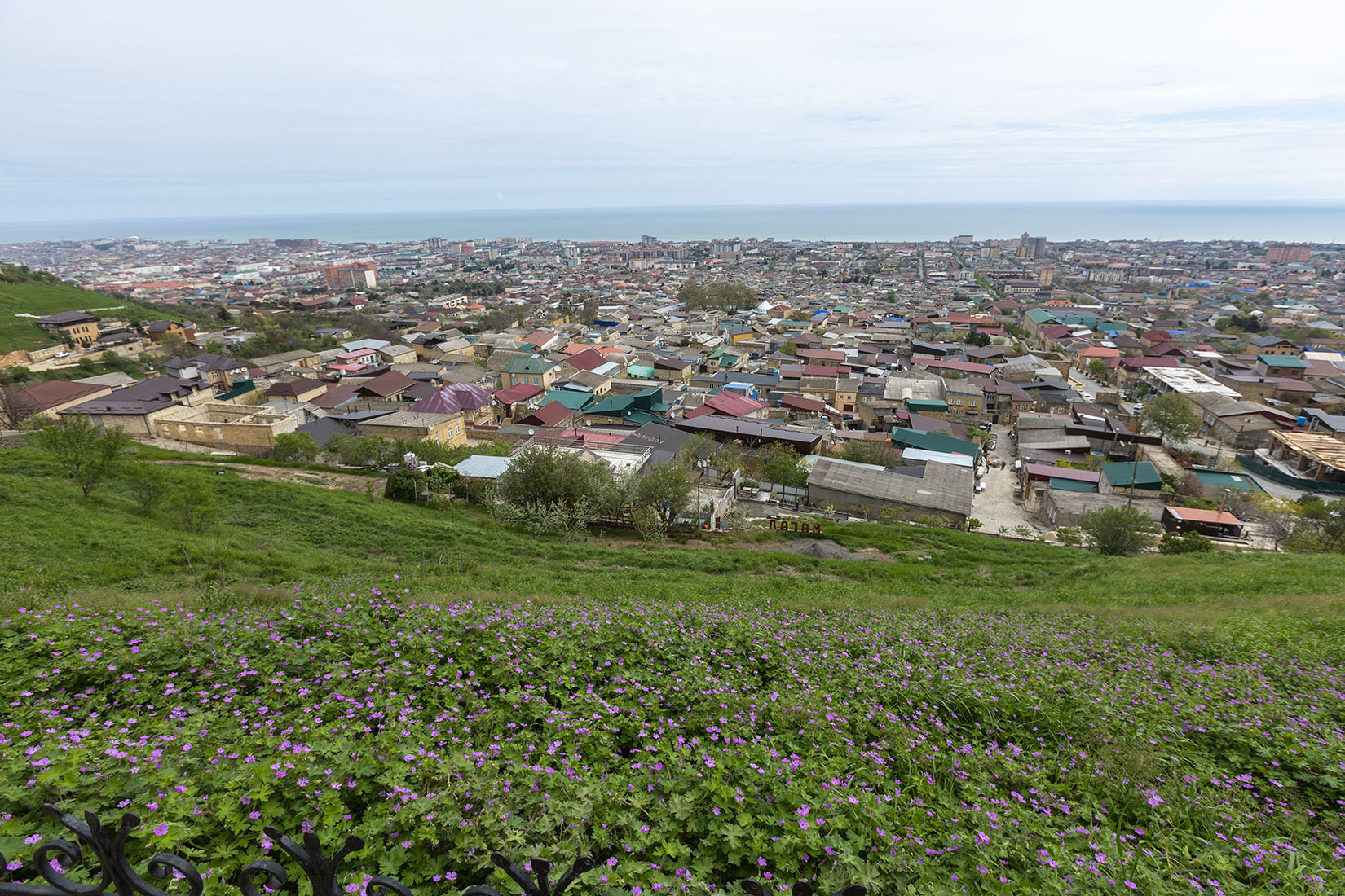 Дербент, изображение ландшафта.