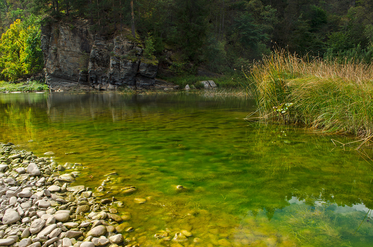 Окрестности деревни Зириклы, image of landscape/habitat.