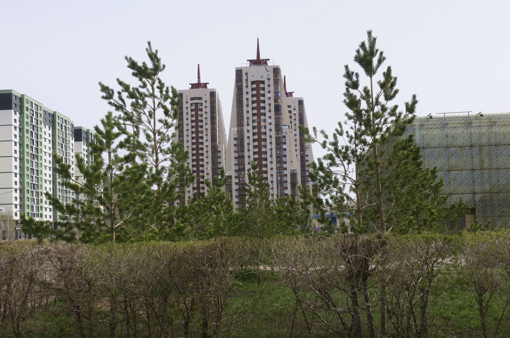 Астана, изображение ландшафта.