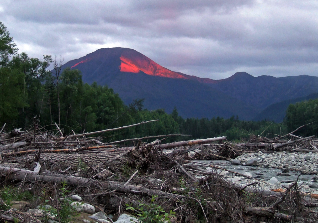 Баджальский хребет, image of landscape/habitat.