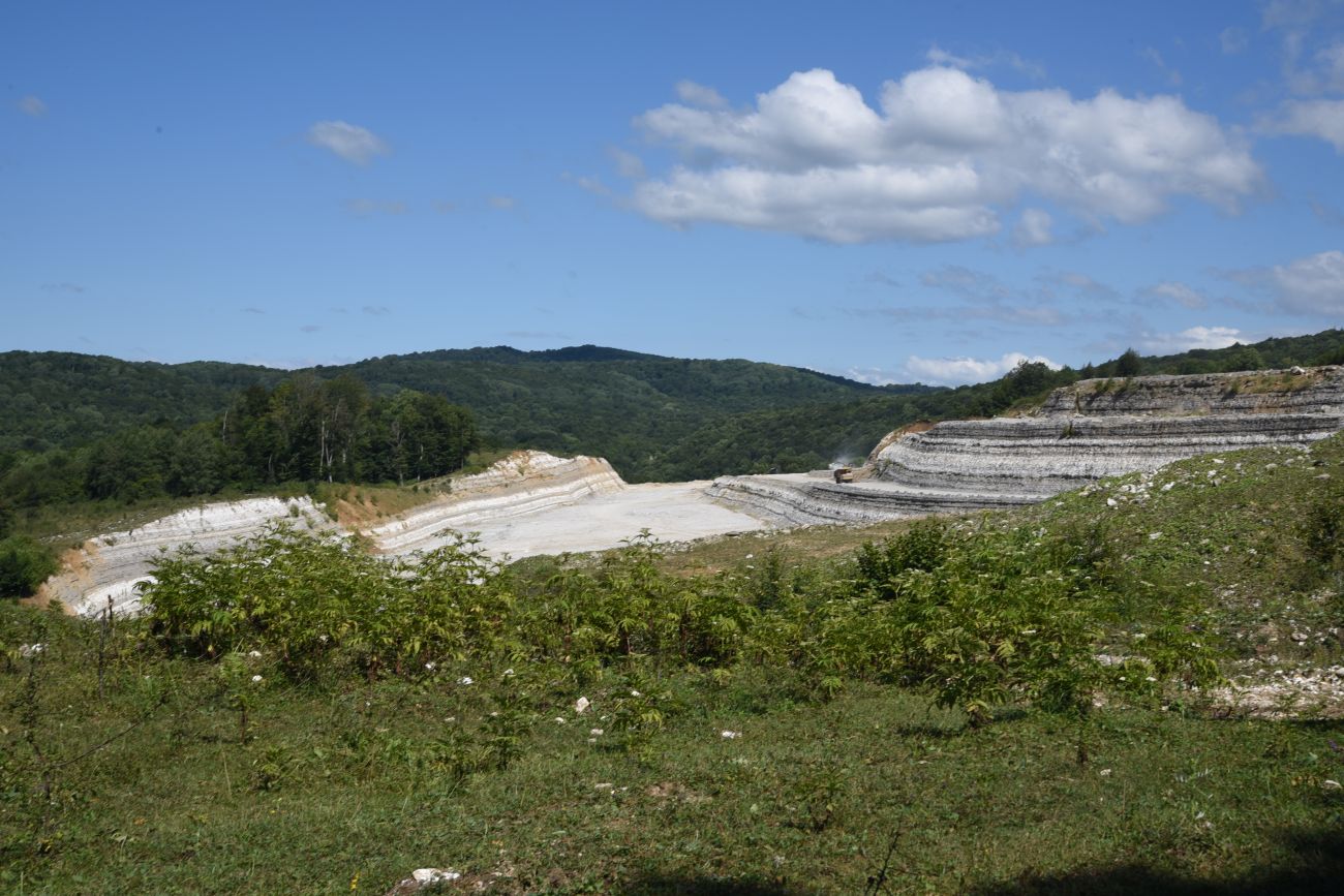 Карьер компании "Волма", image of landscape/habitat.
