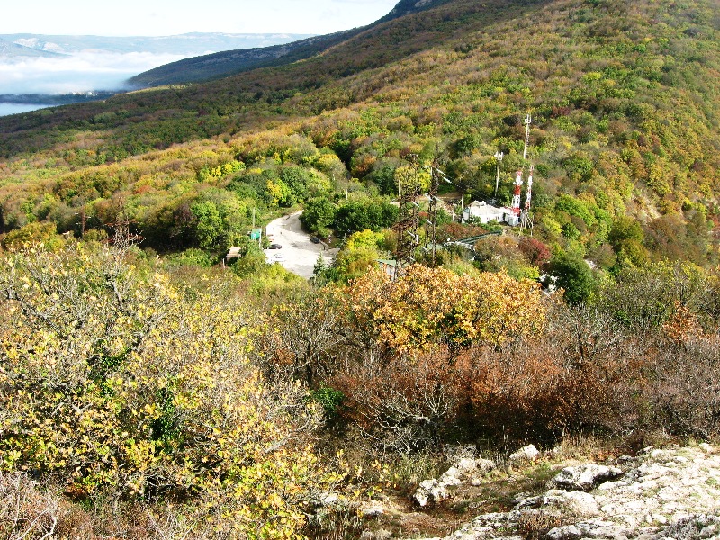 Гора Челеби-Яурн-Бели, изображение ландшафта.