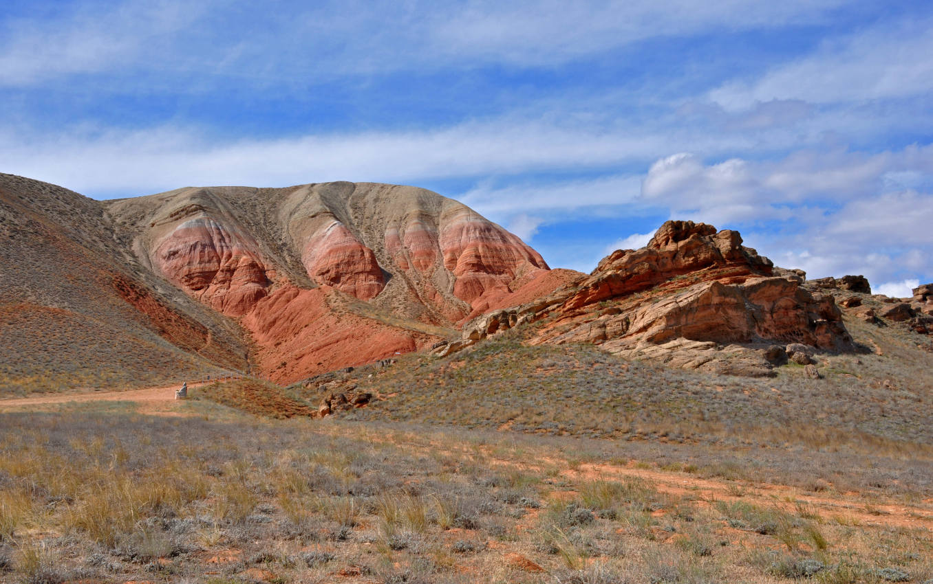 Гора Большое Богдо, image of landscape/habitat.