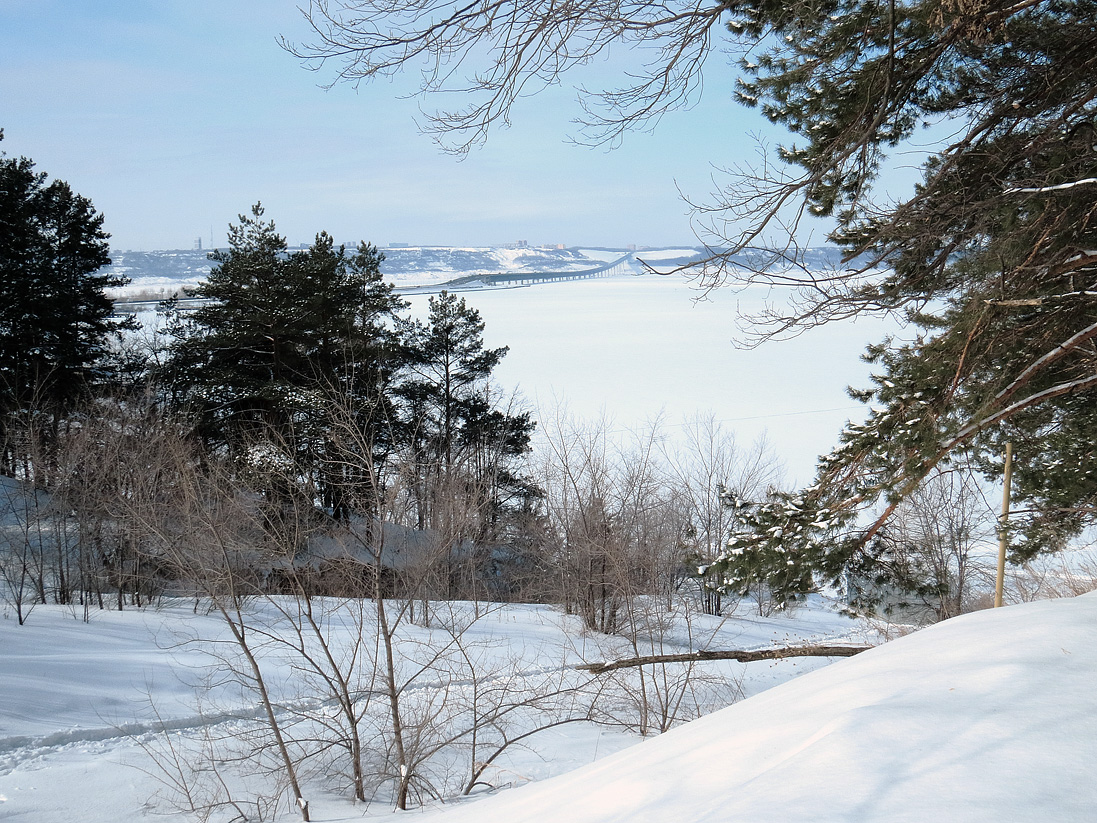 Куйбышевское водохранилище, image of landscape/habitat.