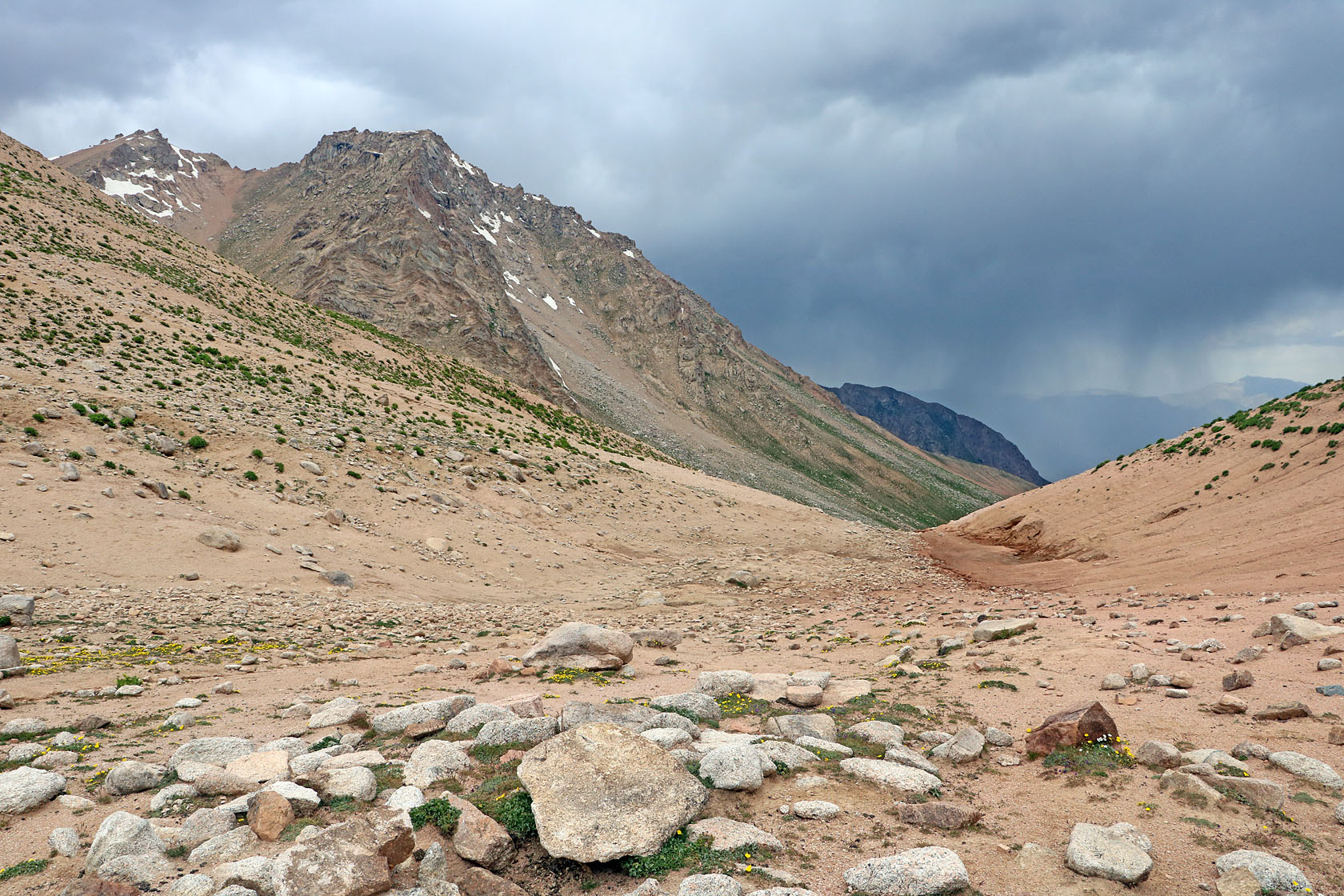 Перевал Даван, изображение ландшафта.