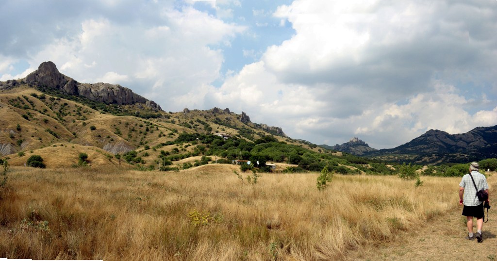 Кара Даг, image of landscape/habitat.