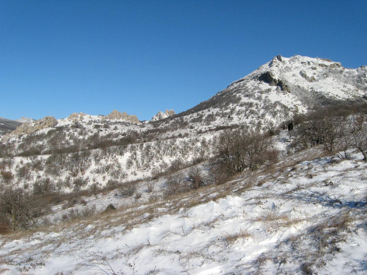 Карадаг, image of landscape/habitat.