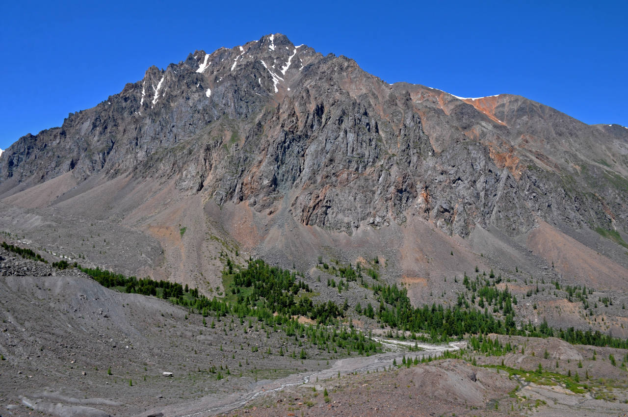 Ледник Малый Актру, image of landscape/habitat.