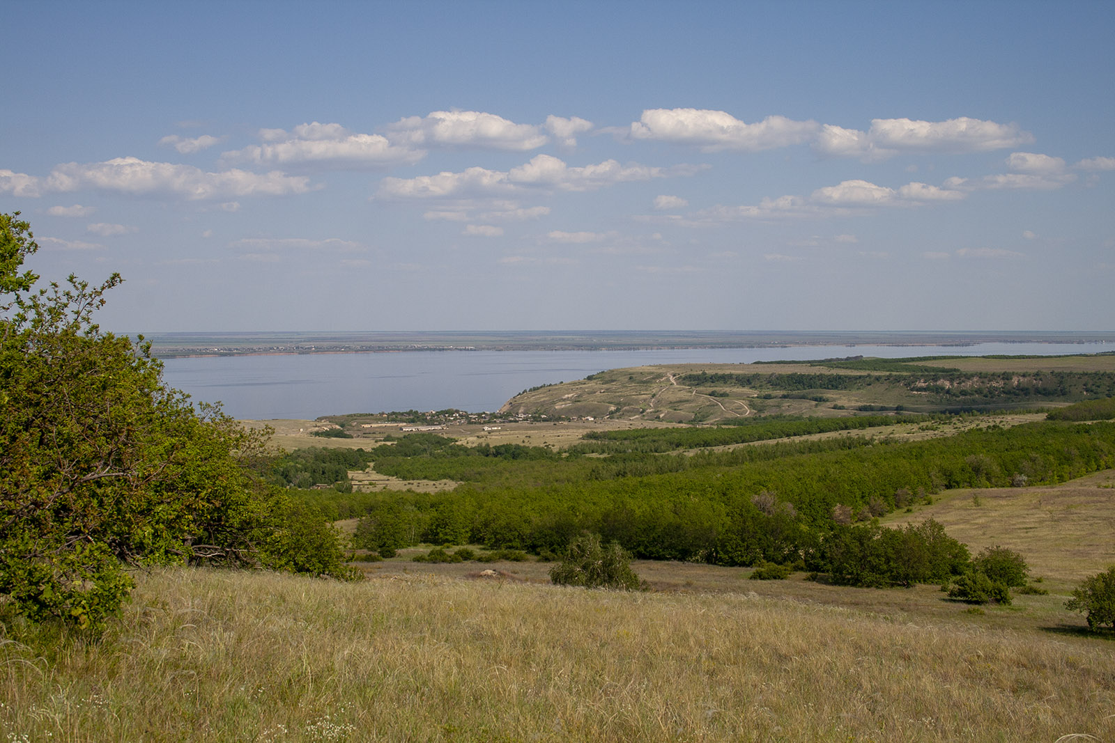 Балка Щербаковская, изображение ландшафта.