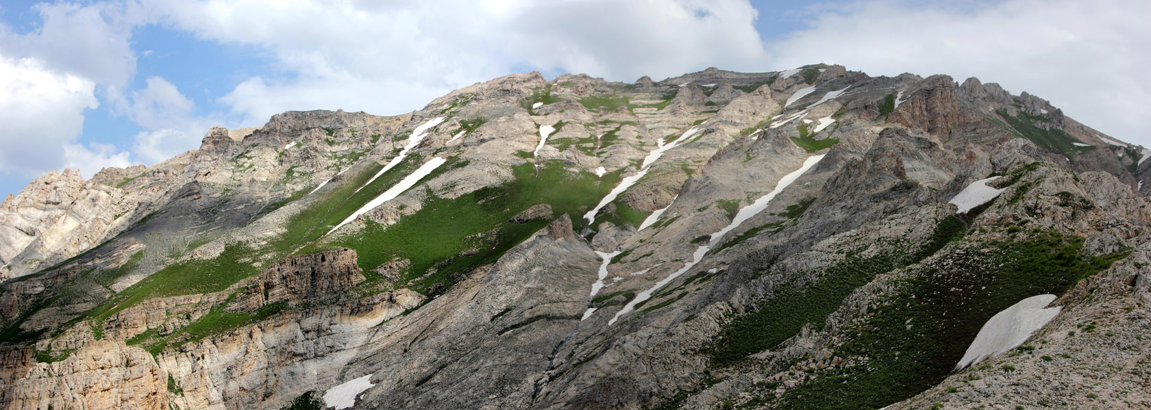 Западный гребень Бол. Чимгана, image of landscape/habitat.