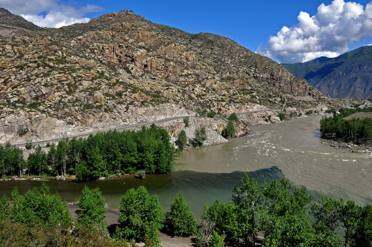 Устье реки Большой Яломан, image of landscape/habitat.